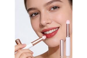 Reusable Lip Applicator with Dust Cap - Lip Brush for Lipstick, Lip Gloss, Lip Balm, Lip Scrub, Lip Exfoliation, Makeup Appli