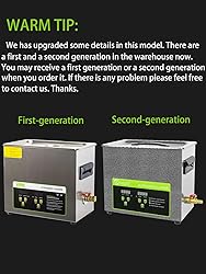 ONEZILI Ultrasonic Cleaner 6L, Upgraded Deep