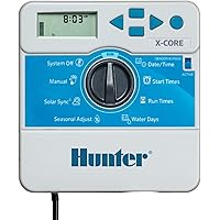 Hunter Irrigation XC600i X-Core 6-Station Indoor Controller, Small, Gray