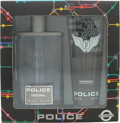 Police Gift Set Eau de Toilette 100ml Shower Gel 100ml for Men Fragrance