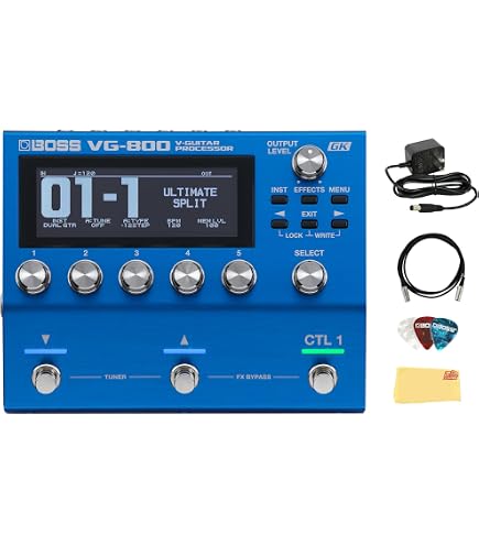 Amazon.com: BOSS VG-800 | Next-Gen V-Guitar Processor | Hyper