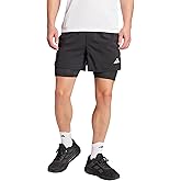 Adidas Mens Own The Run Climacool Two-in-one 5 Pockets Shorts