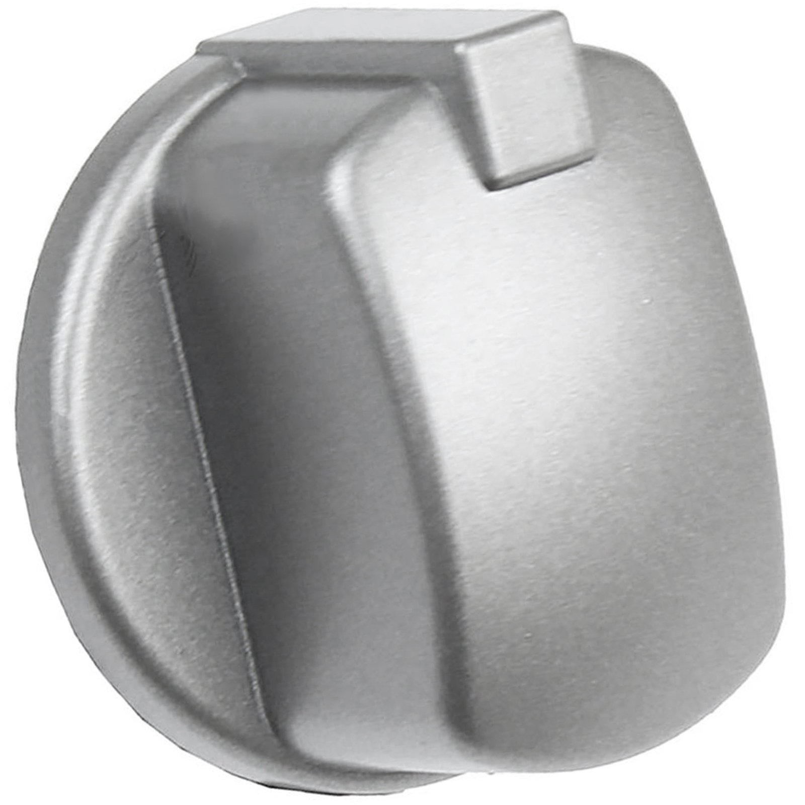 Spares2go Control Knob Switch Button for Indesit Cooker Oven (Silver/INOX)