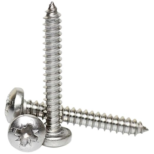 Bolt Base 3.5mm x 25mm / No.6 x 1" A2 Stainless Steel Pozi Pan Head