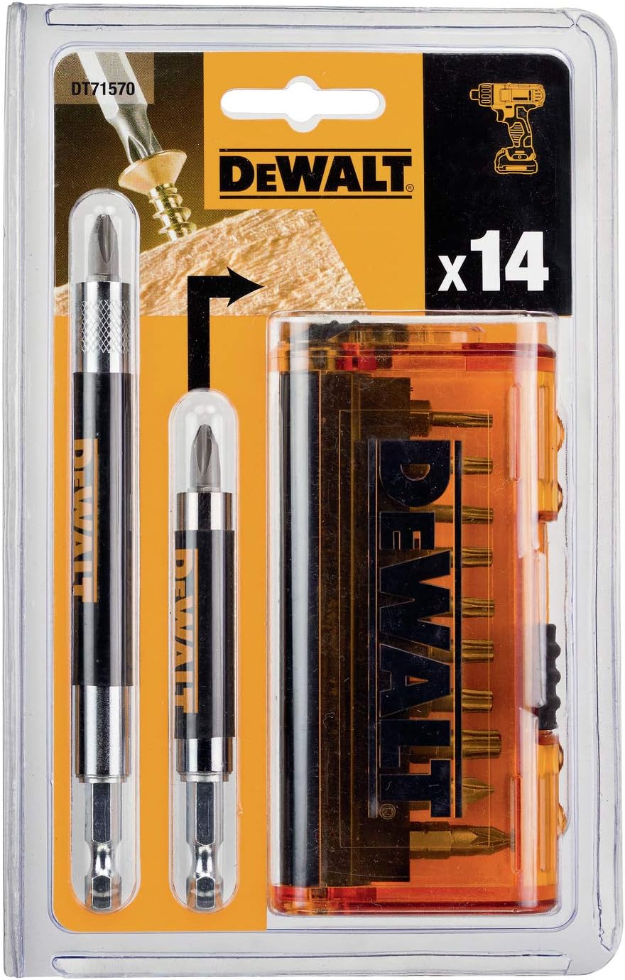 DeWalt DT71570-QZ 14-Piece Screwdriver Bit Set, Multicolor, Variety pack - Image 4