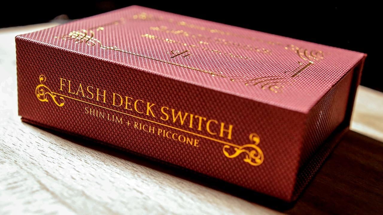 Shin Lim Magic Trick | Flash Deck Switch 2.0 (Improved/Red) Card Magic | Trick Decks | Close Up