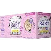 Tiki Cat Baby Shreds Kitten Food, Variety Pack, 2.4oz Can, 12ct | Tiki Cat Baby Wet Cat Food for Kittens, High Protein for Muscle Growth, with DHA for Healthy Brain Development, Grain-free