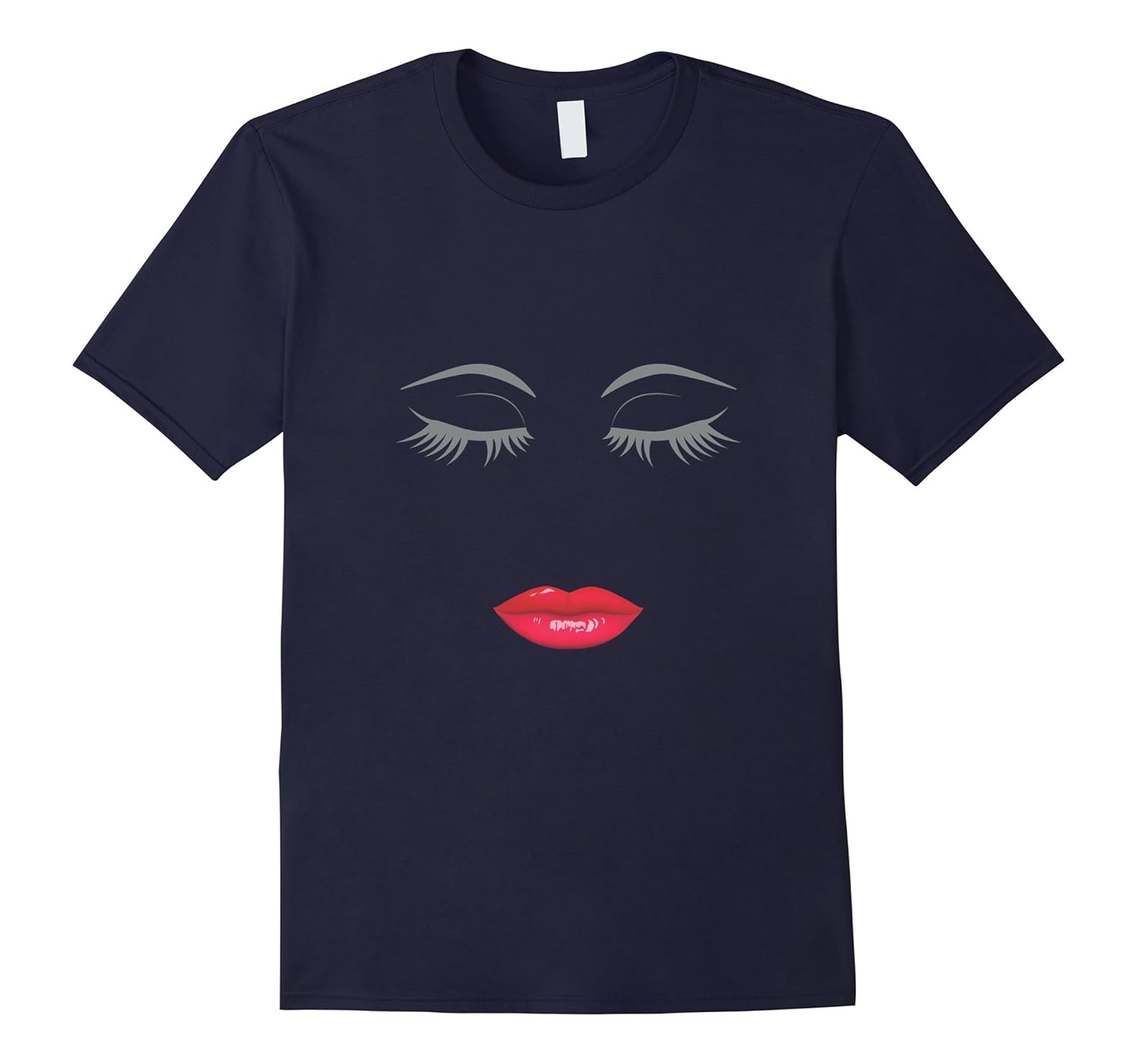 Eyelashes & Lipstick Makeup Artist T-Shirt-ANZ