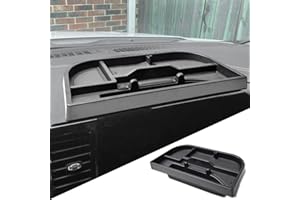 TACOBRO Interior Dashboard Storage Compatible with 2022-2024 Sierra/Silverado 1500 Accessories, 2022 2023 2024 GMC Sierra/Che
