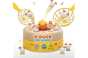 BLF FUN B.Duck Games for Kids Age 4-6, Board Games Bounce and Catch Duck Toys for Kids 4-8, Family Board Games for 5-7 Boys Girls, Birthday Gifts Christmas Party Games for Toddlers 3-5