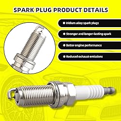 MOAUTO Set of 6 Ignition Coils Pack UF349