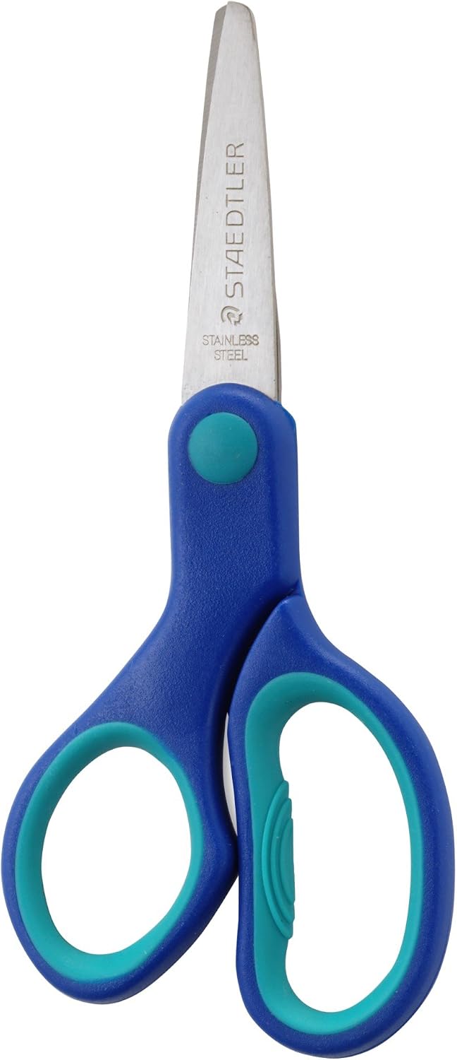 STAEDTLER 965 14LNBK Noris Scissors for Children - Left-Handed, 14 cm (Pack of 1), Multicoloured - Image 3