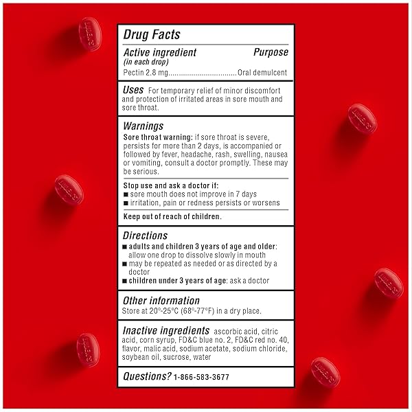 LUDENS DELICIOUSLY SOOTHING THROAT DROPS, WILD CHERRY FLAVOR, 90 COUNT
