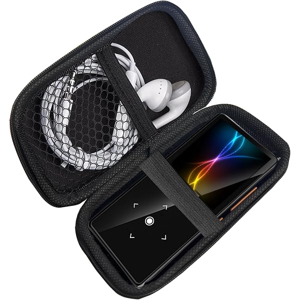 Étui De Protection Pour Lecteur MP3 - Compatible AiMoonsa, ZOOAOXO, MAJORITY, MYMAHDI, Etc. | Noir - 9