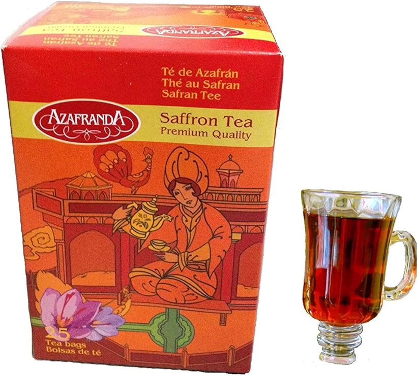 25 Premium quality saffron tea bags (2 Pack) Amazon.co.uk Grocery