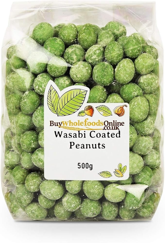Wasabi Coated Peanuts 500g Amazon.co.uk Grocery