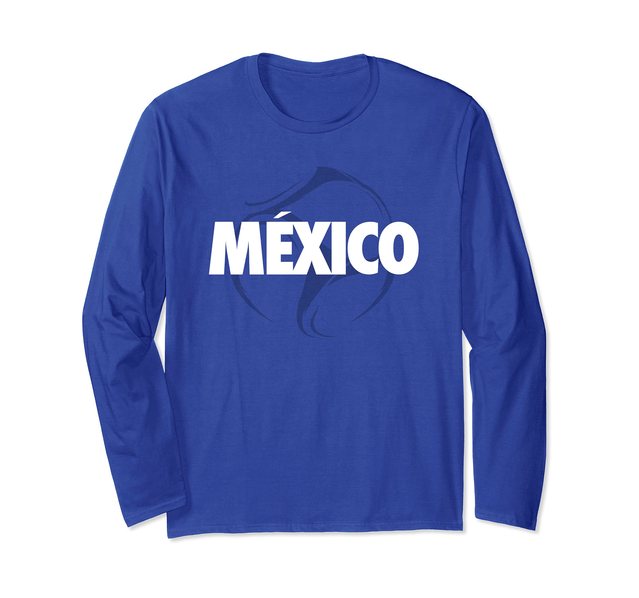 Mexico Line Futbol Shadow Long Sleeve T-Shirt