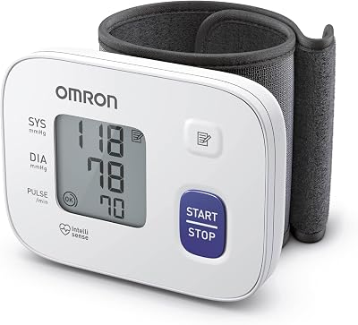 Omron RS1 Wrist Blood Pressure Monitor, Accurate Measurement, Cuff Guide