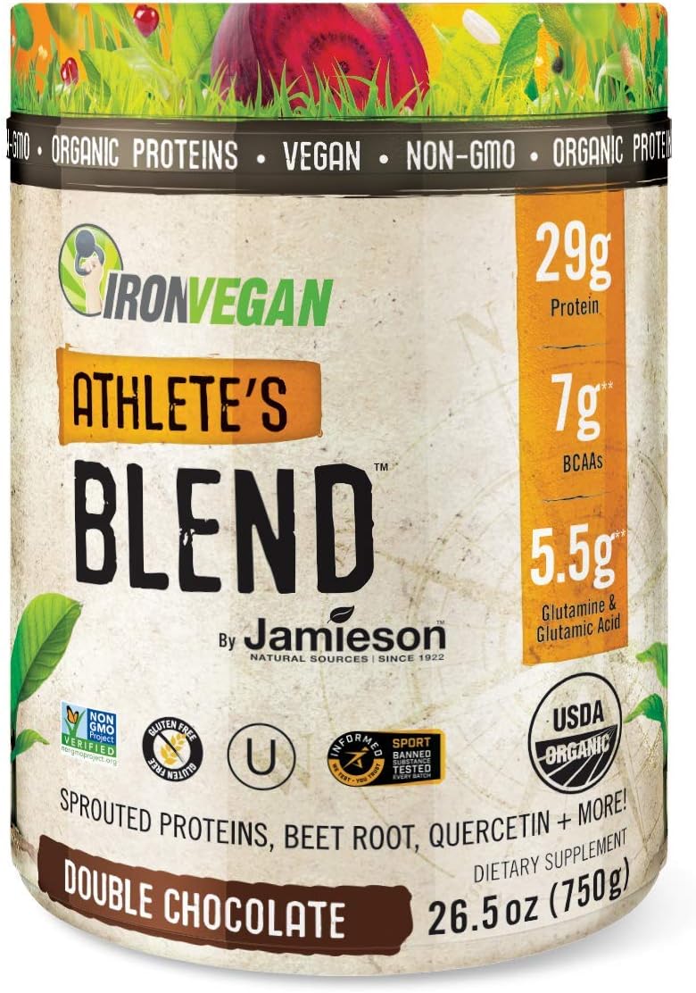 Iron Vegan by Jamieson Athlete’s Blend Powder Double