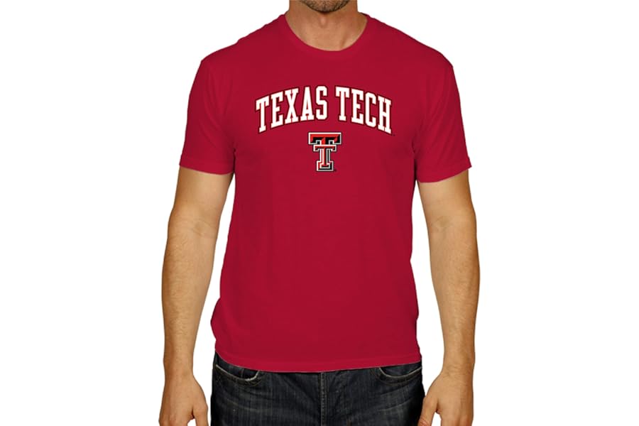 Campus Colors NCAA Gameday Cotton T-Shirt – Men's and Women's – 100% Cotton, Short Sleeve – Officially Licensed