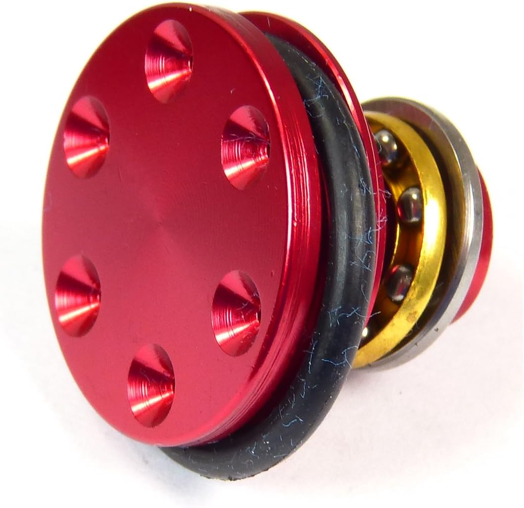 Super Shooter Cnc Aluminum Piston Head Red