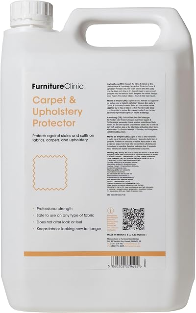 Furniture Clinic Carpet & Upholstery Protector 5L Water & Oil Repellent