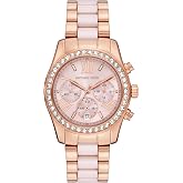 Michael Kors Lexington Women's Watch, Stainless Steel Bracelet or Leather Watch for Women