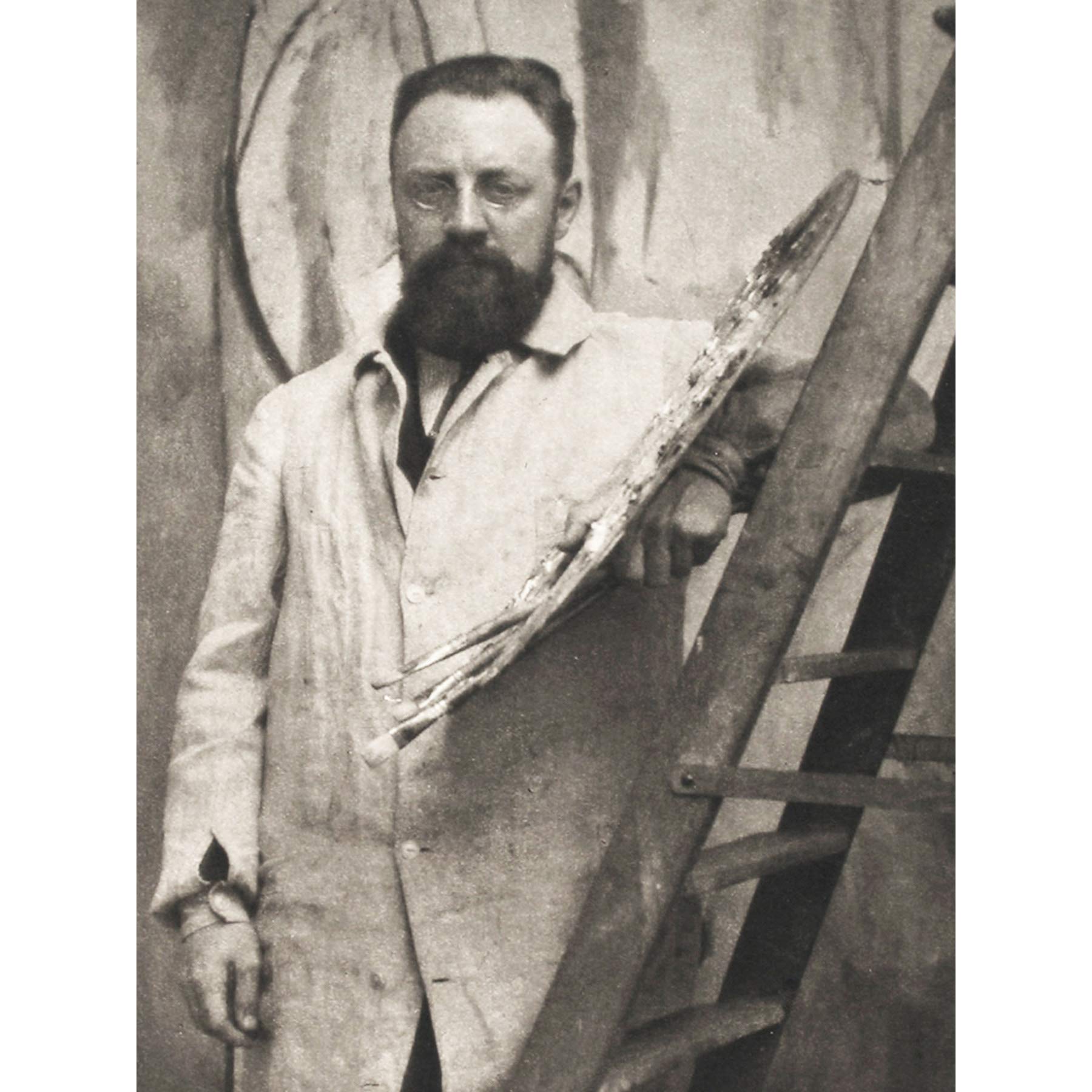 Coburn Portrait Artist Henri Matisse 1913 Photo Large Wall Art Print Canvas Premium Mural