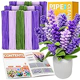 IOOLEEM Pipe Cleaners, 480pcs Purple