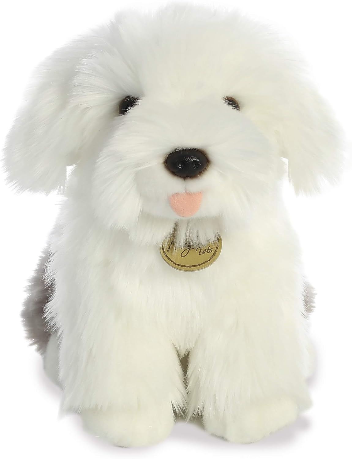 Amazon Aurora Miyoni 11インチ イングリッシュシープドッグ 子犬 ホワイト ぬいぐるみ おもちゃ