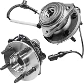 Detroit Axle - 4WD Front Wheel Bearing Hubs for Ford Ranger Explorer | Mercury Mountaineer Mazda B4000 B3000, Replacement Wheel Bearing and Hubs Assembly Set, Pair Hubs