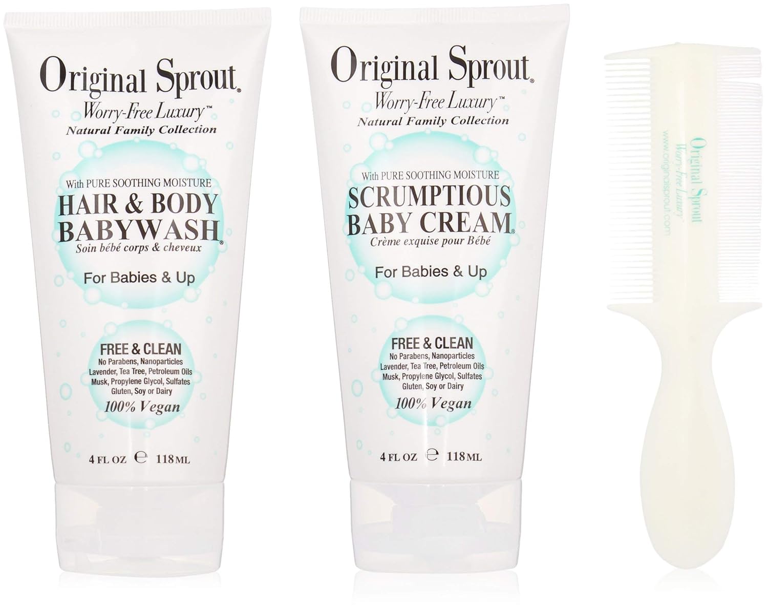 vegan baby bath products