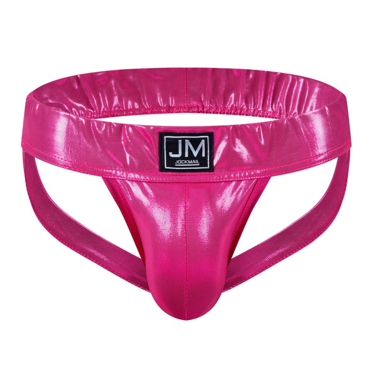 Photo 1 of JOCKMAIL Mens Jockstrap Athletic Supporter Jockstrap Thongs Underwear Male Underpants Jock Strap (US, Alpha, Medium, Regular, Regular, 258Rose)