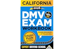 California DMV Exam Workbook: 400+ Practice Questions to Navigate Your DMV Exam With Confidence (DMV practice tests)
