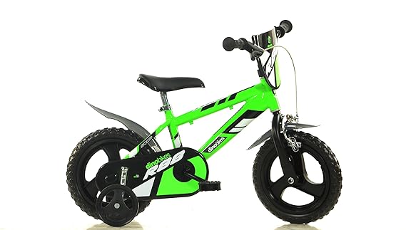 Jungen Kinderfahrrad grün Jungenfahrrad – 12 Zoll | TÜV geprüft | Original | Kinderrad mit Stützrädern - Das Fahrrad als Gesc