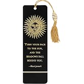Sun Beaded Plastic Bookmark