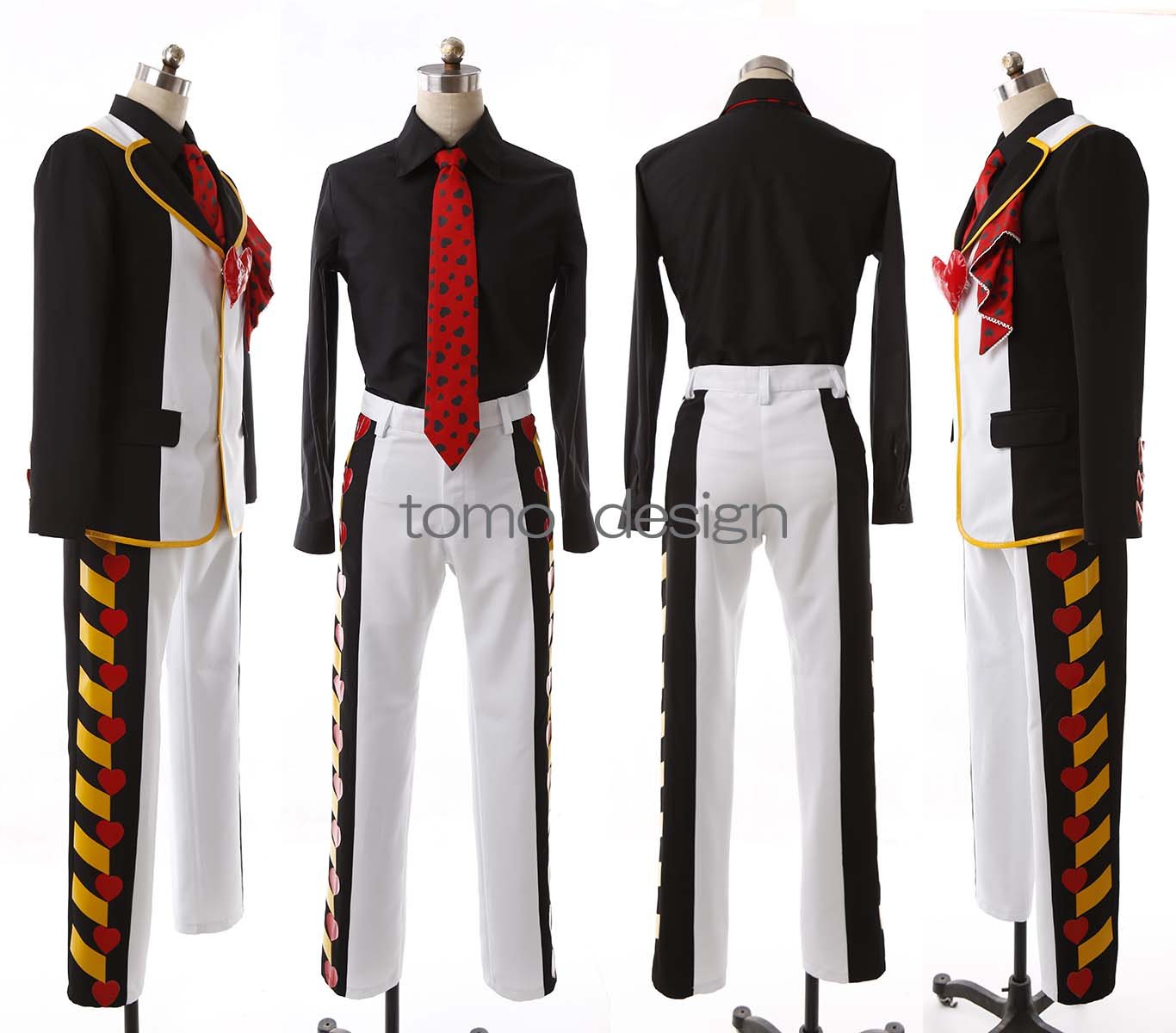高速配送 ノーブランド品 3325ディズニーシー ハート女王の手下 ジャックハート コスプレ衣装 男性l B01mf9n9k9 激安単価で Jobs Cs2 Itec De