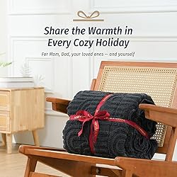 Wemore Jacquard Fleece Weighted Blanket Queen Size