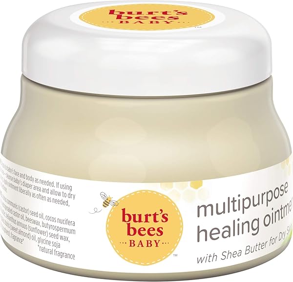BURT’S BEES BABY 100% NATURAL MULTIPURPOSE OINTMENT, FACE & BODY BABY OINTMENT – 7.5 OUNCE TUB
