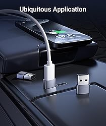 Syntech USB C Female to USB Male Adapter Pack of 3