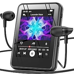 MP3 Player with Bluetooth, Full Touch Screen Music
