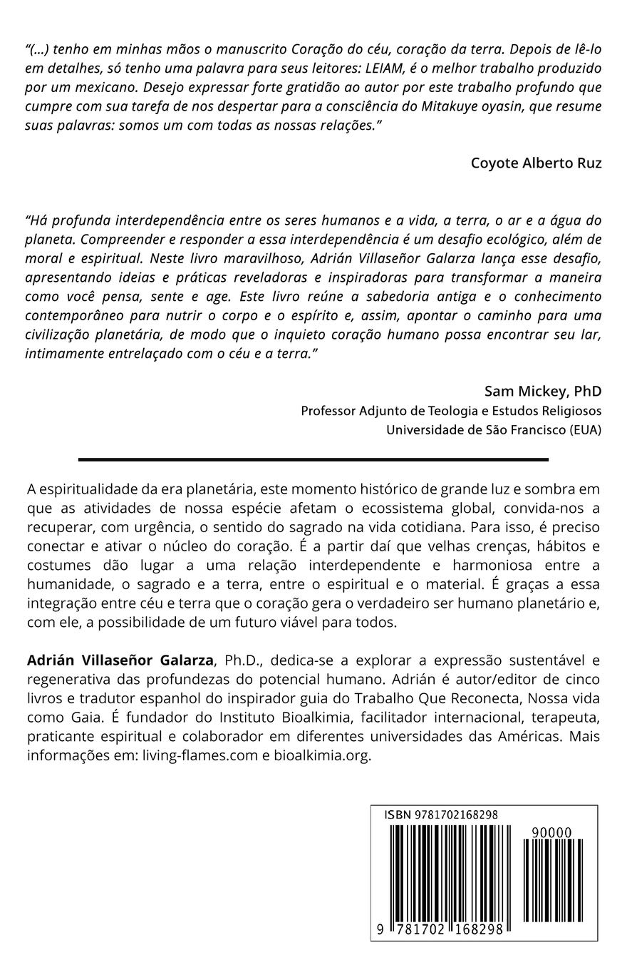 Coracao Do Ceu Coracao Da Terra A Espiritualidade Na Era Planetaria Portuguese Edition Villasenor Galarza Adrian 9781702168298 Amazon Com Books