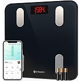 Etekcity Bathroom Weight Scale, Smart Body Fat Scale, Digital BMI Analyser for Body Weight, works with Smartphone APPs, Large