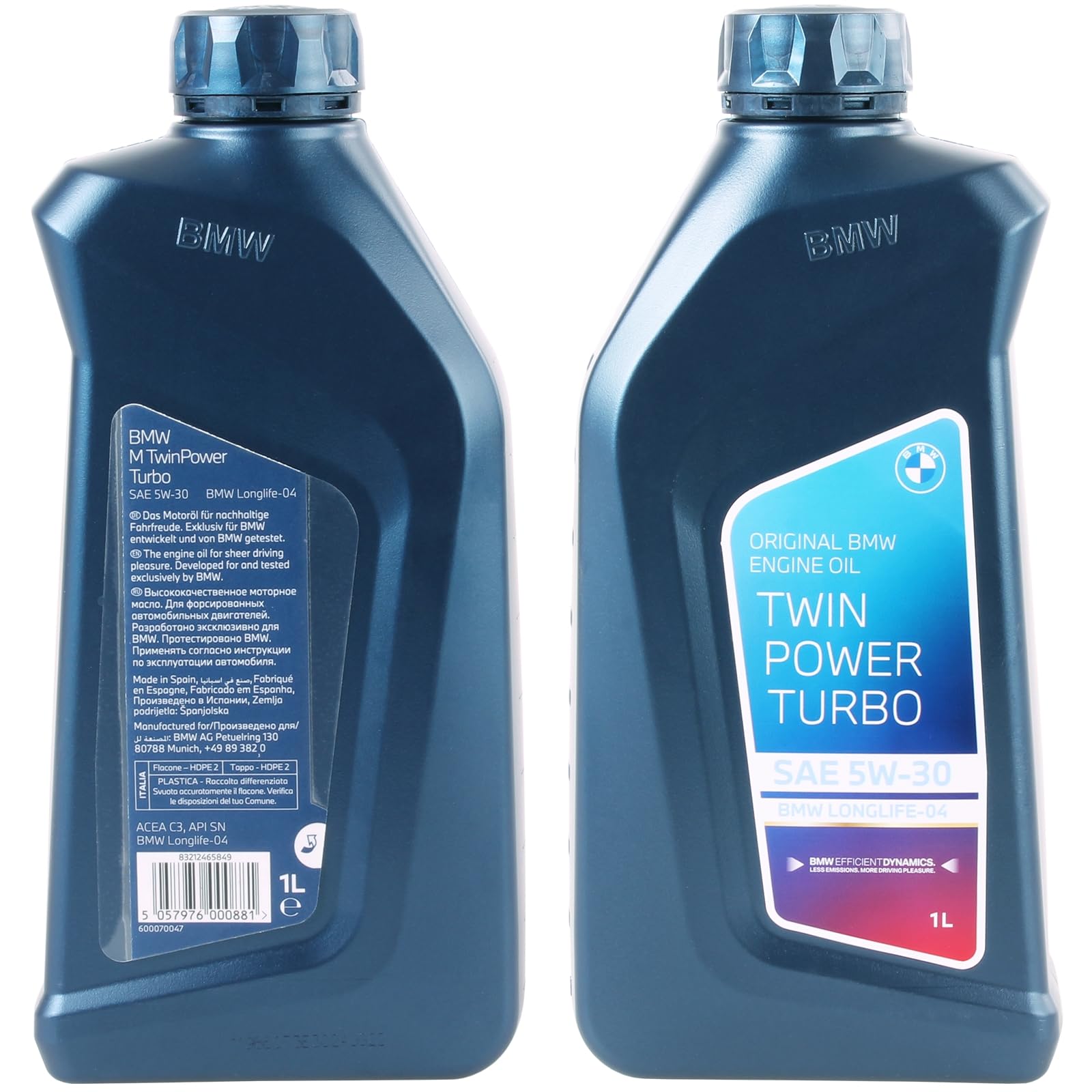 BMW Longlife -04 Twin Power Turbo Engine Oil 5W30 1 Litre