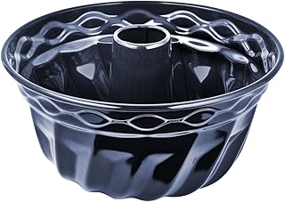 Dr. Oetker Gugelhupfform Ø 24 cm, traditionelle Backform für köstlichen Gugelhupf, Backform der Serie Back-Liebe Emaille, Menge: 1 Stück