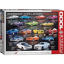 Eurographics 6000-0949 Dodge Charger Challenger Evolution Puzzle
