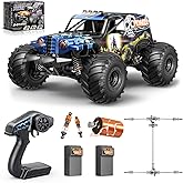 1/14 Brushless RC Cars for Adults, Max 42mph Oil Shock Absorber Electric 4WD Monster Truck RC Car, Remote Control Cars for Ad