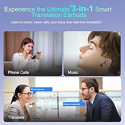 AI Translation Earbuds Real Time, 164 Language