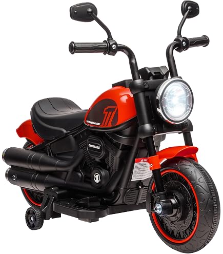 Amazon.com: HONEY JOY Ride On Motorcycle, 6V Toddler Motorcycle