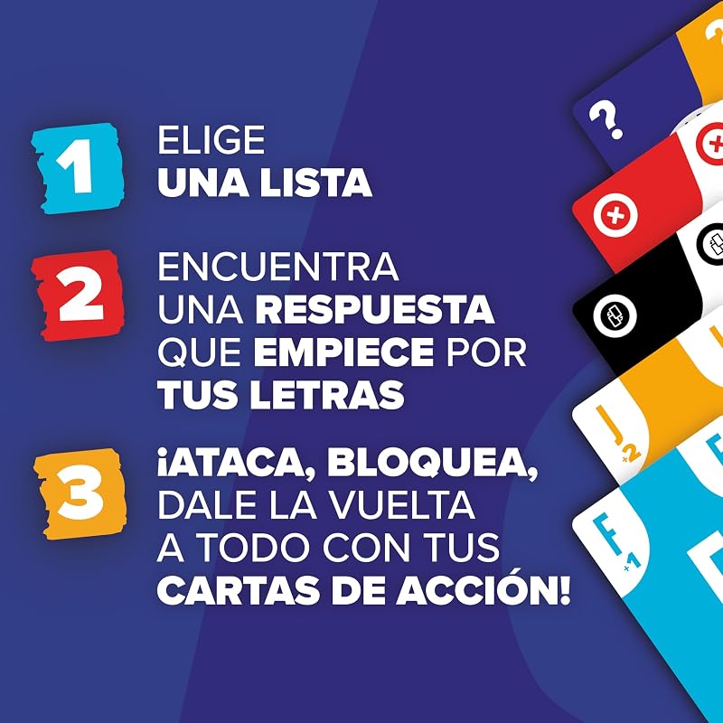 – Juego de Mesa, El Stop con Cartas, para Adultos y Familia, 2-8 — foto 7 de 8